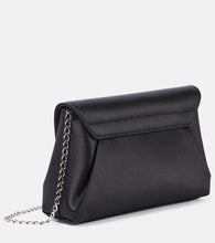 Versace Gianni Ribbon Small satin clutch