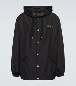 Versace La Maschere printed jacket