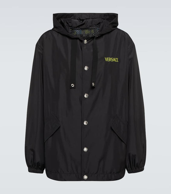 Versace La Maschere printed jacket