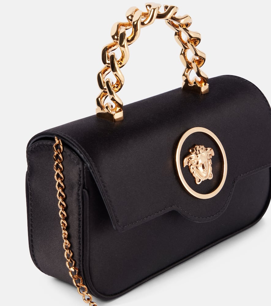Versace La Medusa Mini satin tote bag