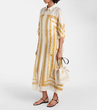 Versace La Medusa Small canvas bucket bag