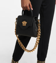 Versace La Medusa Small leather tote bag