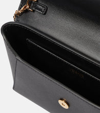 Versace La Medusa leather wallet on chain
