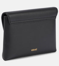 Versace La Medusa leather wallet on chain