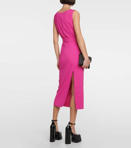 Versace Medusa '95 belted midi dress