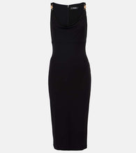 Versace Medusa '95 cr√É¬™pe midi dress