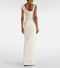 Versace Medusa '95 draped  gown