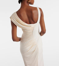 Versace Medusa '95 draped  gown