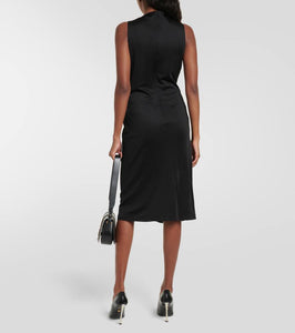 Versace Medusa '95 draped midi dress