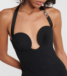 Versace Medusa '95 halterneck midi dress