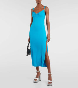 Versace Medusa '95 jersey maxi dress
