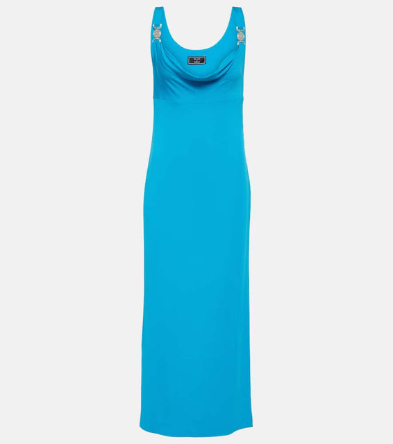 Versace Medusa '95 jersey maxi dress