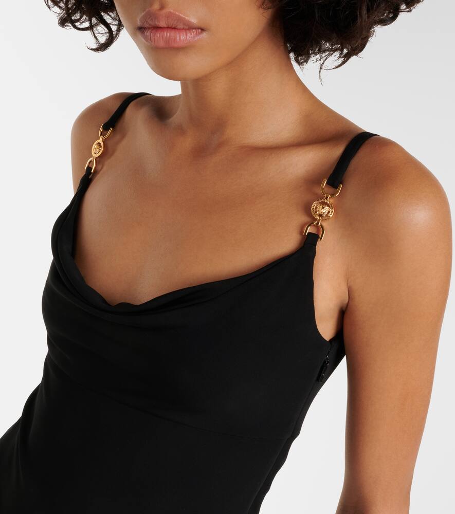 Versace Medusa '95 jersey minidress