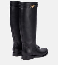 Versace Medusa '95 leather knee-high boots