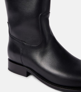 Versace Medusa '95 leather knee-high boots