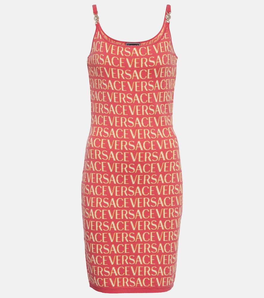 Versace Medusa '95 logo minidress. Versace Medusa '95 徽标迷你连衣裙