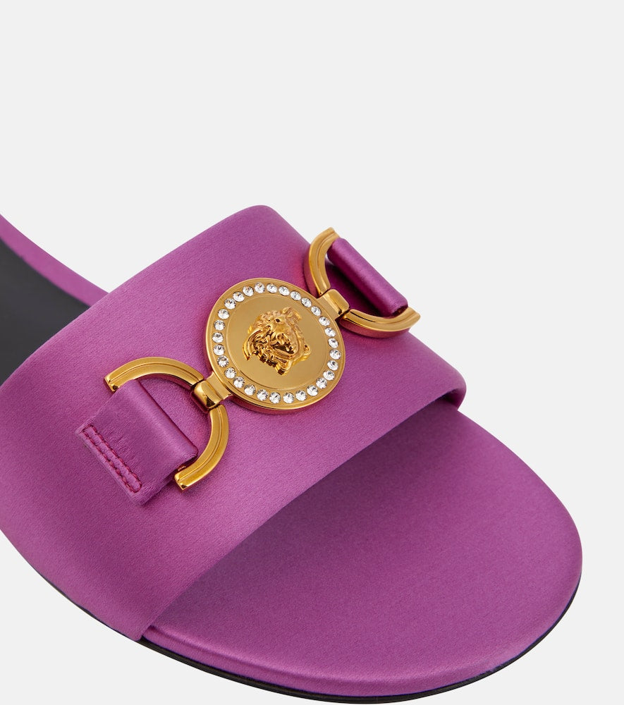 Versace Medusa '95 satin slides
