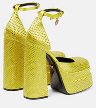 Versace Medusa Aevitas embellished platform pumps