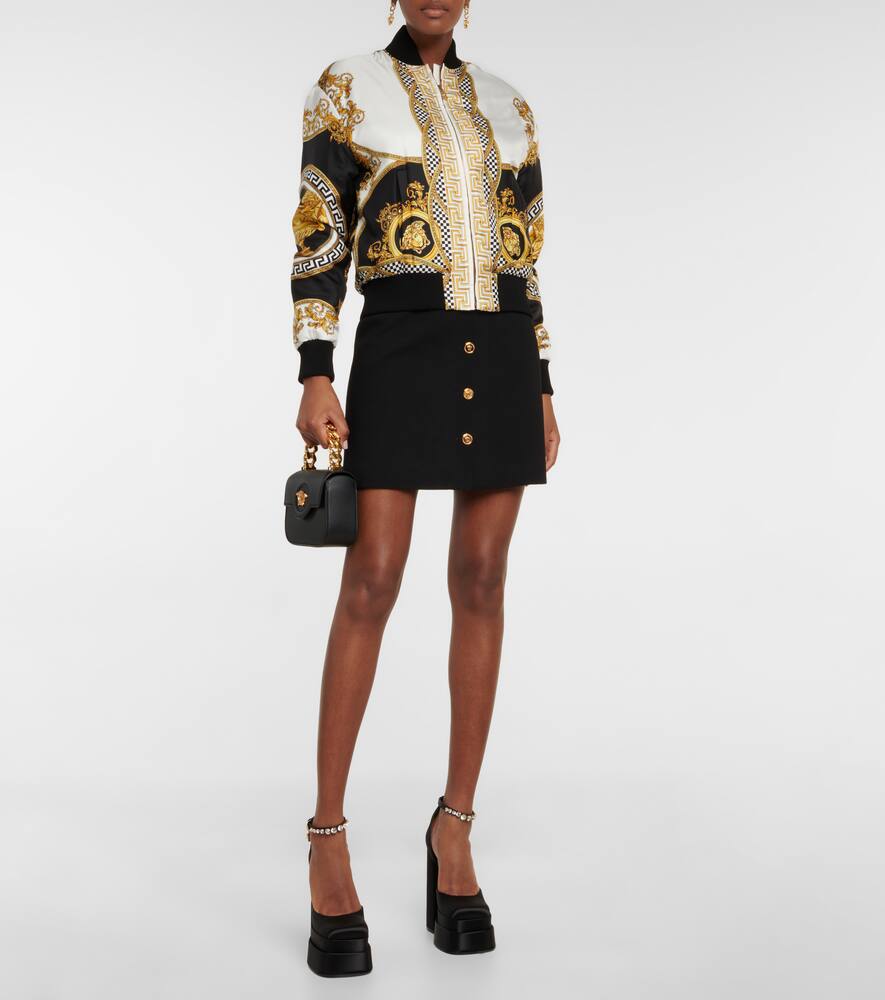 Versace Medusa Aevitas satin platform pumps