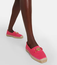 Versace Medusa Biggie canvas espadrilles