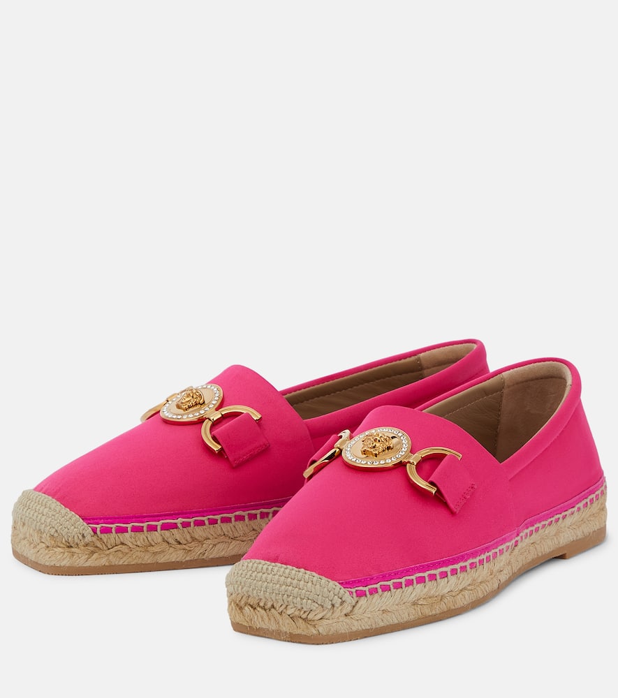 Versace Medusa Biggie canvas espadrilles