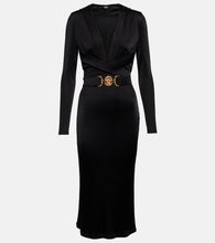 Versace Medusa Biggie hooded midi dress. 范思哲美杜莎大块头连帽中长连衣裙