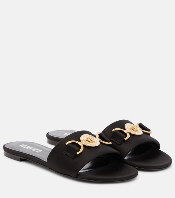 Versace Medusa Biggie padded sandals