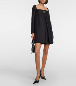 Versace Medusa √¢¬Ä¬ô95 wool and silk minidress