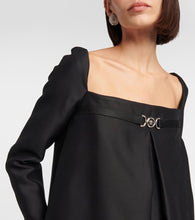 Versace Medusa √¢¬Ä¬ô95 wool and silk minidress