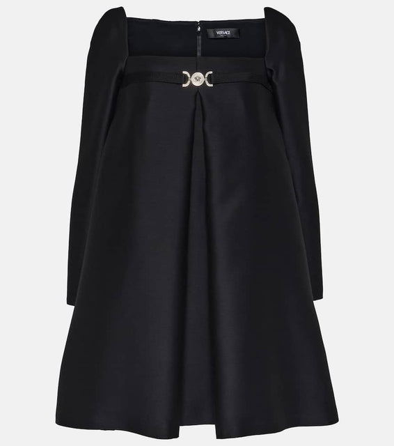 Versace Medusa √¢¬Ä¬ô95 wool and silk minidress