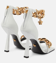 Versace Medusa Chain leather sandals