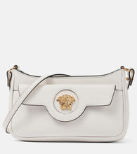 Versace Medusa Small leather shoulder bag. Shop Versace Crossbody Bags for women now.