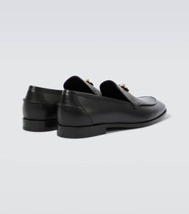 Versace Medusa leather loafers