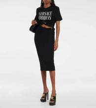 Versace Medusa leather platform mules