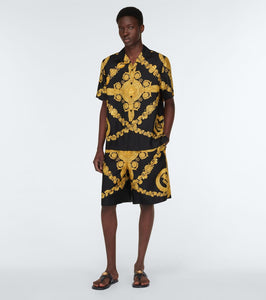 Versace Medusa leather thong sandals