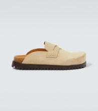 Versace Medusa suede clogs - 范思哲美杜莎绒面革木屐