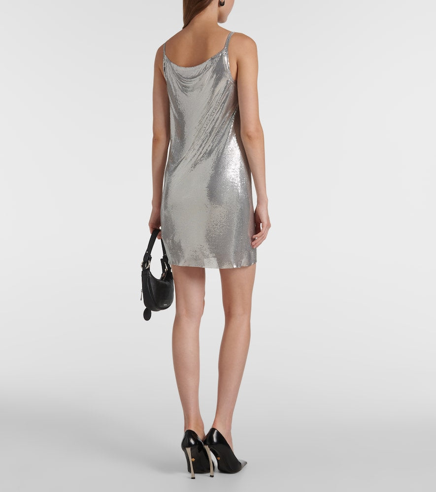 Versace Metallic minidress