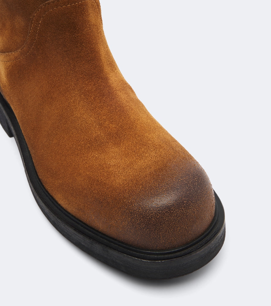 Versace Suede ankle boots