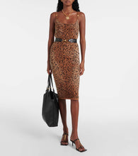 Versace Tag Large leather tote bag