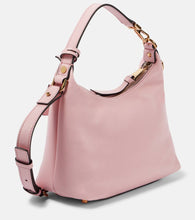 Versace Tag Small leather tote bag