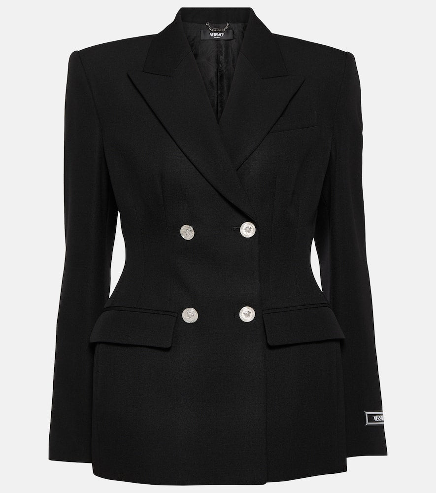 Versace Tailored virgin wool blazer