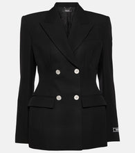 Versace Tailored virgin wool blazer