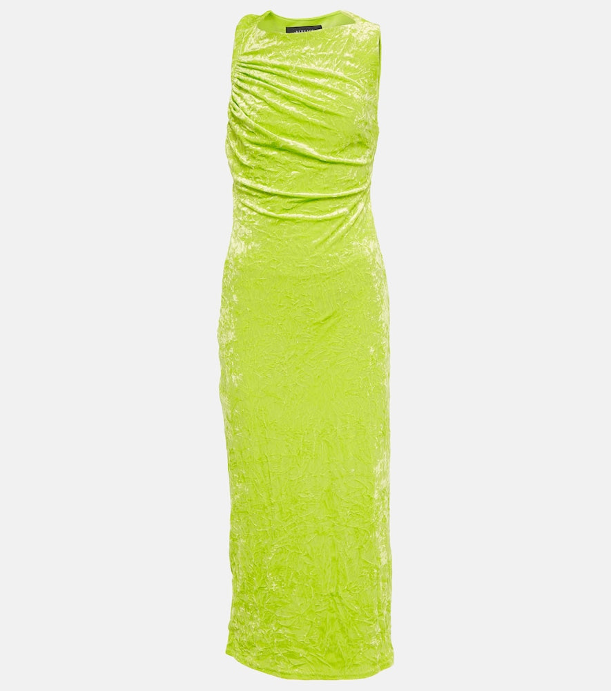 Versace Velvet midi dress. 范思哲丝绒中长连衣裙