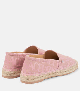 Versace Versace Allover canvas espadrilles