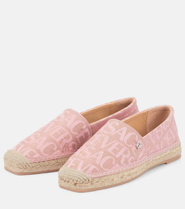 Versace Versace Allover canvas espadrilles