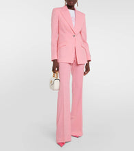 Versace Versace Allover virgin wool blazer