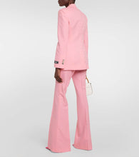 Versace Versace Allover virgin wool blazer