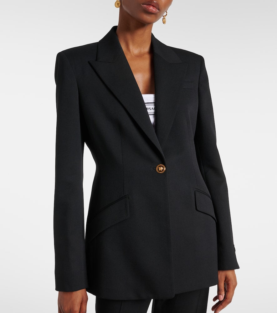 Versace Wool-blend blazer