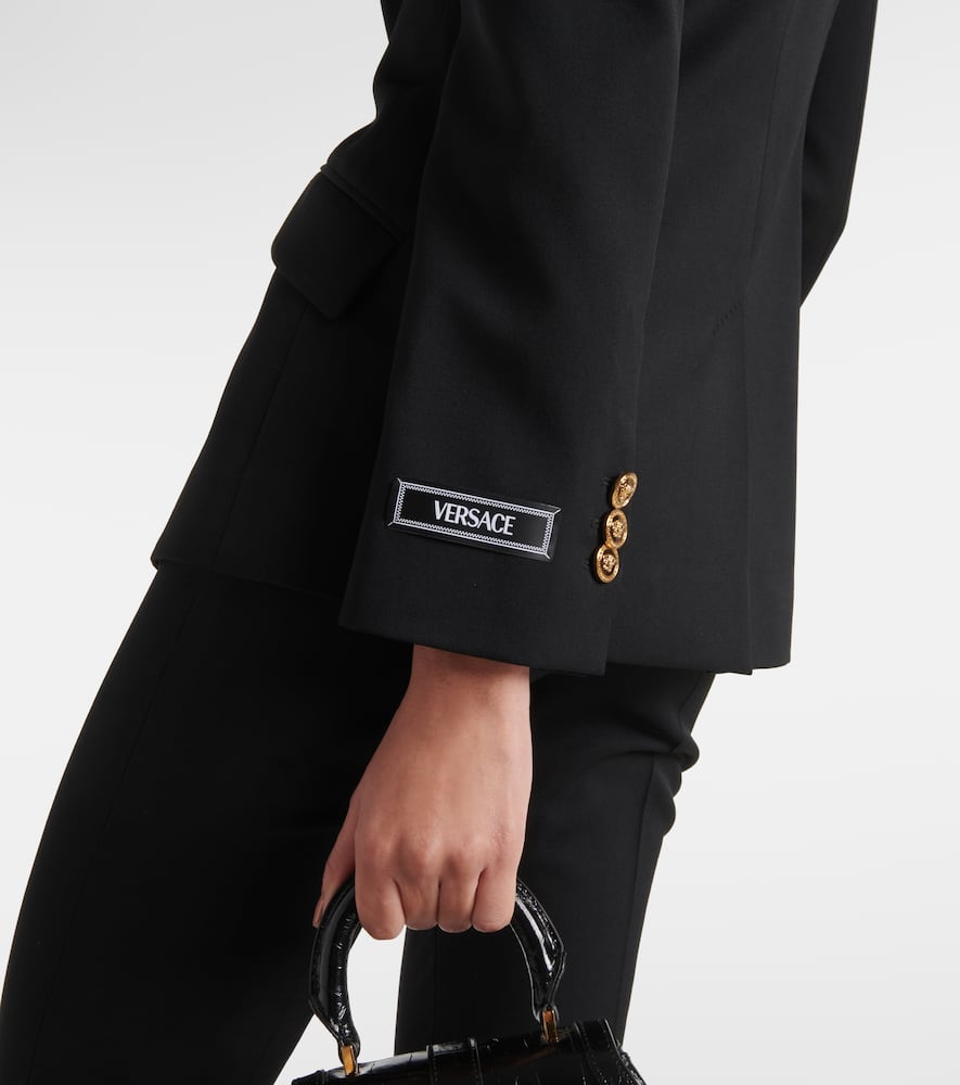 Versace Wool-blend blazer