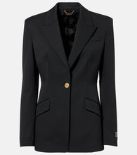 Versace Wool-blend blazer - 范思哲羊毛混纺西装外套